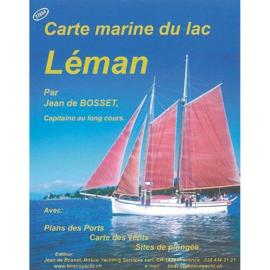 Sur le lac Léman aussi, la carte marine est indispensable