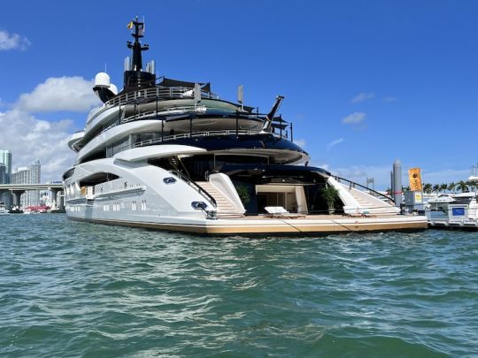 The show is an opportunity to discover exceptional superyachts
