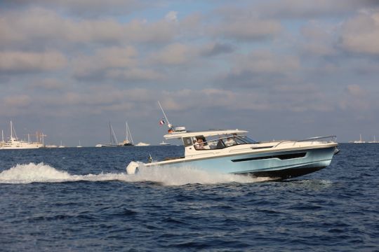 The Nimbus W11 is a very seaworthy boat