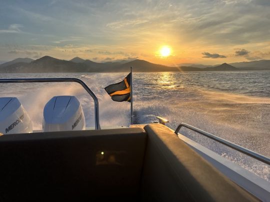 The Nimbus offers a wide choice of outboard and inboard engines