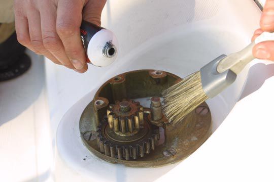 sailboat winch repair