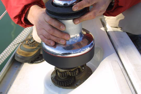 sailboat winch repair