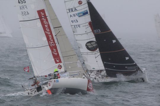 Germain Kerleveo sur la Mini-Transat