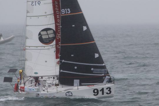 Germain Kerleveo sur la Mini-Transat