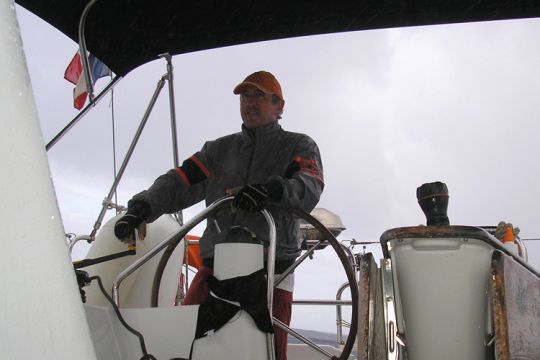 Jean-Pierre Fréry Cavok tour du monde sur un Lagoon400S2