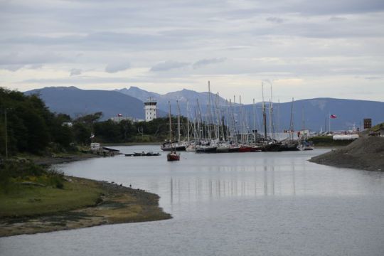 Mouillage du Micalvi, Puerto Williams.