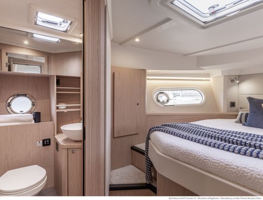 Cabine du Swift Trawler 41