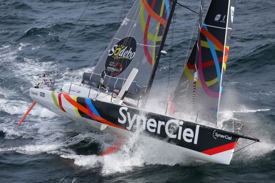 Jean Le Cam sur Synerciel en 2012