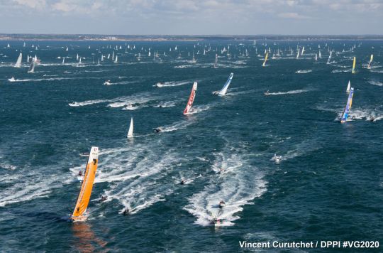 Départ du Vendée Globe 2016