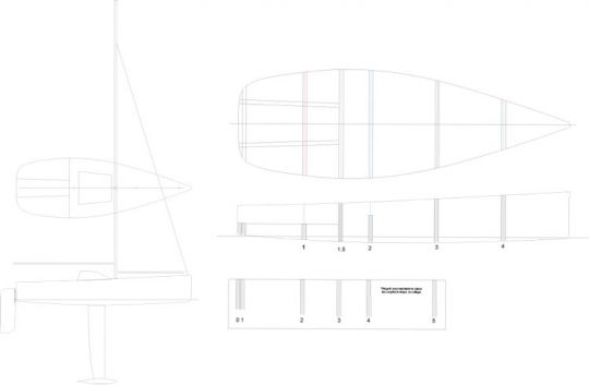 wooden rc sailboat plans