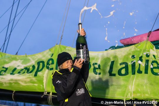 Premier tour du monde bouclé pour Miranda Merron