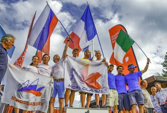 Le podium au Championnat du Monde