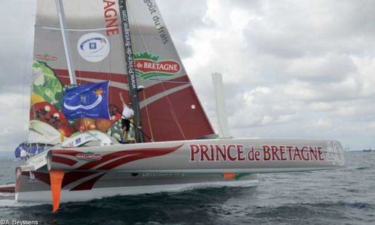 Arrivée Prince de Bretagne © DR