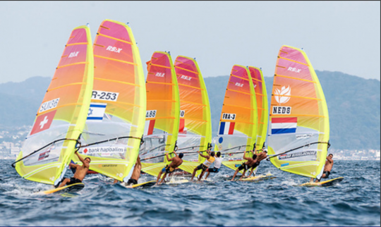 Epreuve de planche à voile RS:X © Sailing Energy / World Sailing