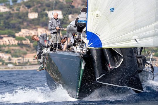 Entrainement sur les Voiles de Saint-Tropez © Gilles Martin-Raget