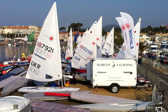 L'équipe de Marçon Yachting est présente sur de nombreux rassemblements