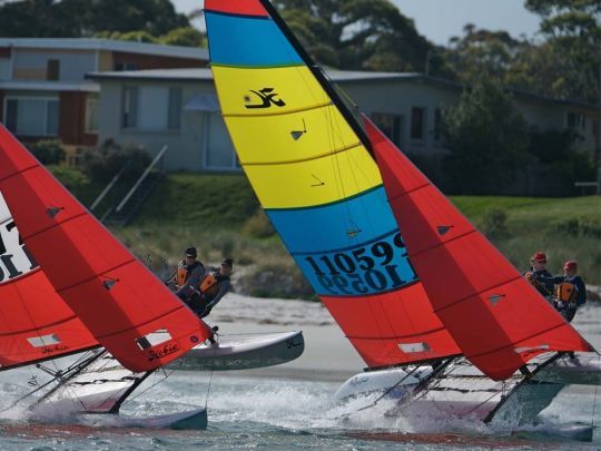 Le mythique Hobie Cat continue de faire parler la poudre
