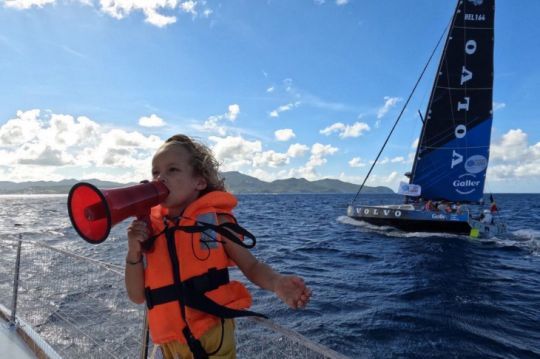 Accueil des copains sur la Transat Jacques Vabre 2021