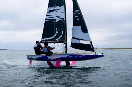 Le Birdyfish en navigation