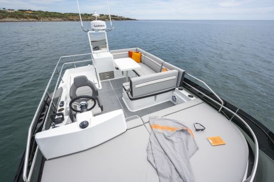 Un flybridge pour la vie en extérieur