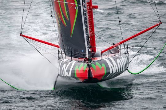 Le nouvel IMOCA Maître Coq de Yannick Bestaven, vainqueur du Vendée Globe 2021 © Christophe Breschi