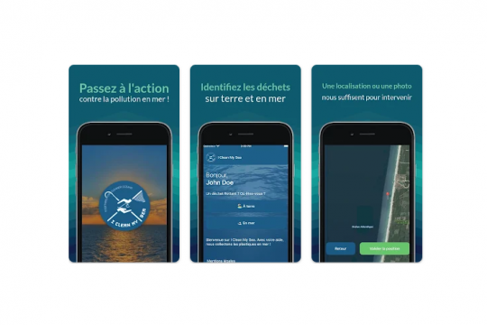 L'application participative I Clean My Sea