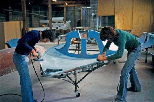 Les débuts du chantier ©Fountaine-Pajot