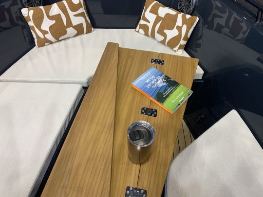 Le cockpit avant pour se détendre en intimité