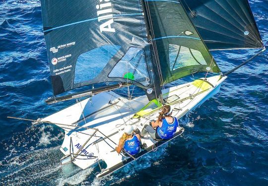 L'équipage français en FX ©sailingenergy