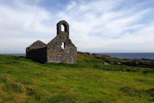 L'ancienne chapelle située sur St Michaels Island