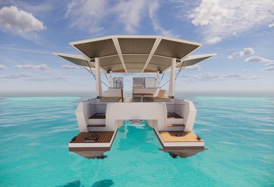 De grands jupes de bain pour accéder à la mer © Vincent Lebailly