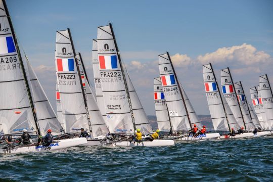 A la découverte de futurs champions © FFVoile / Eric Bellande