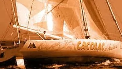 Cacolac, avec Yves Parlier à la barre