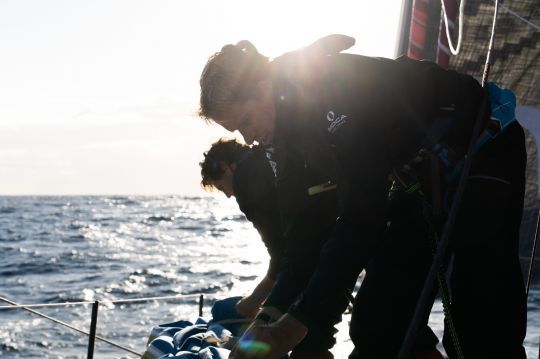 Une préparation physique (© Coline Béale)