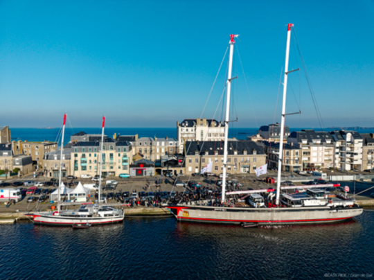 Grain de Sail I et II à Saint-Malo © Grain de Sail, Emmanuel Duclos Easyride