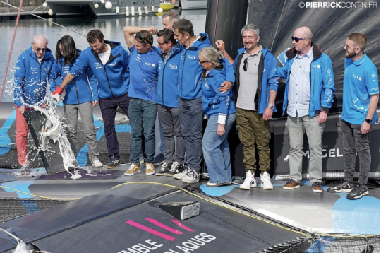 L'Ocean Fifty Solidaires en Peloton baptisé