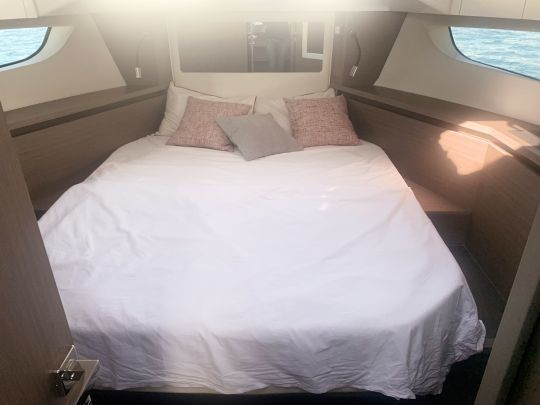 La cabine propriétaire située sur l'avant