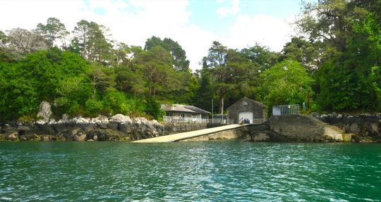 Débarquement sur l'Ile de Garinish