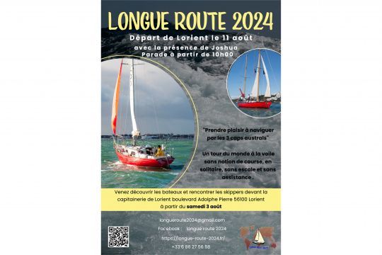 L'affiche de La Longue Route 2024