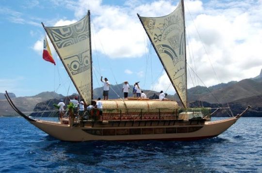Pirogue Nuku Hiva, ÃŽles Marquises