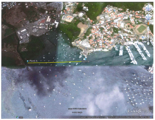 Réglementation du mouillage dans l'aire de carénage du Marin
