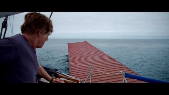 Mauvaise rencontre pour Robert Redford dans le long métrage "All is Lost"