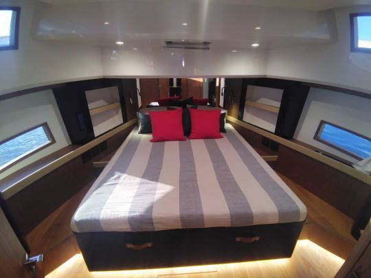 La cabine avant