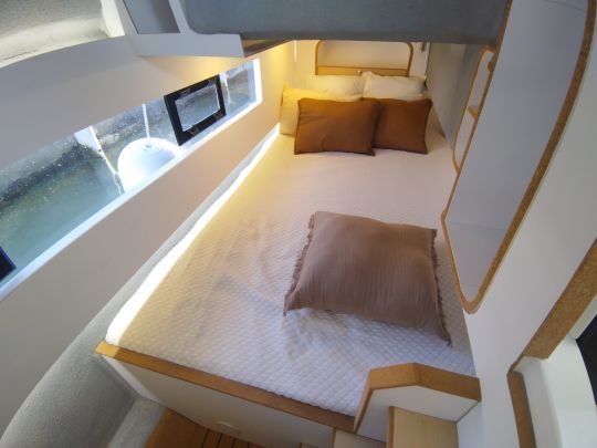 La cabine babord