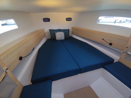 La cabine avant