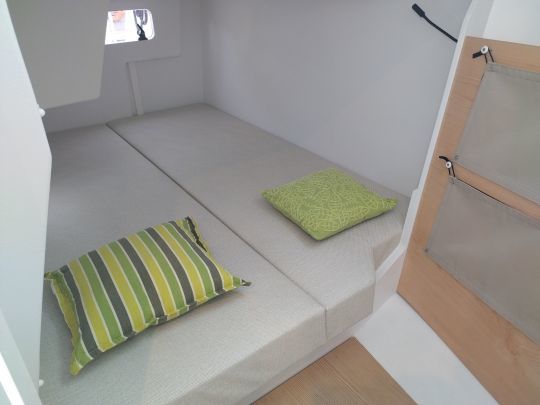 La cabine arrière