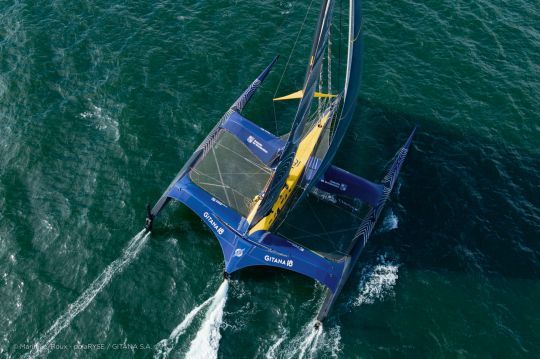 Notez l'angle impressionnant des barres de flèche © Marin Le Roux - polaRYSE