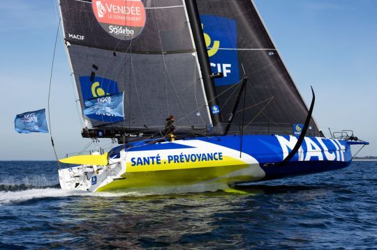 Sam Goodshild a bord de Macif ©macifprevoyance