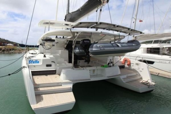 The Lagoon 42 Stella was found adrift. The crew is being actively sought.