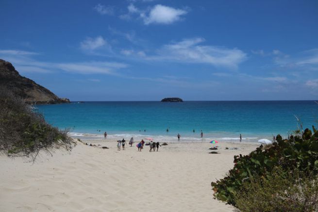 Beach of Saint-Barth